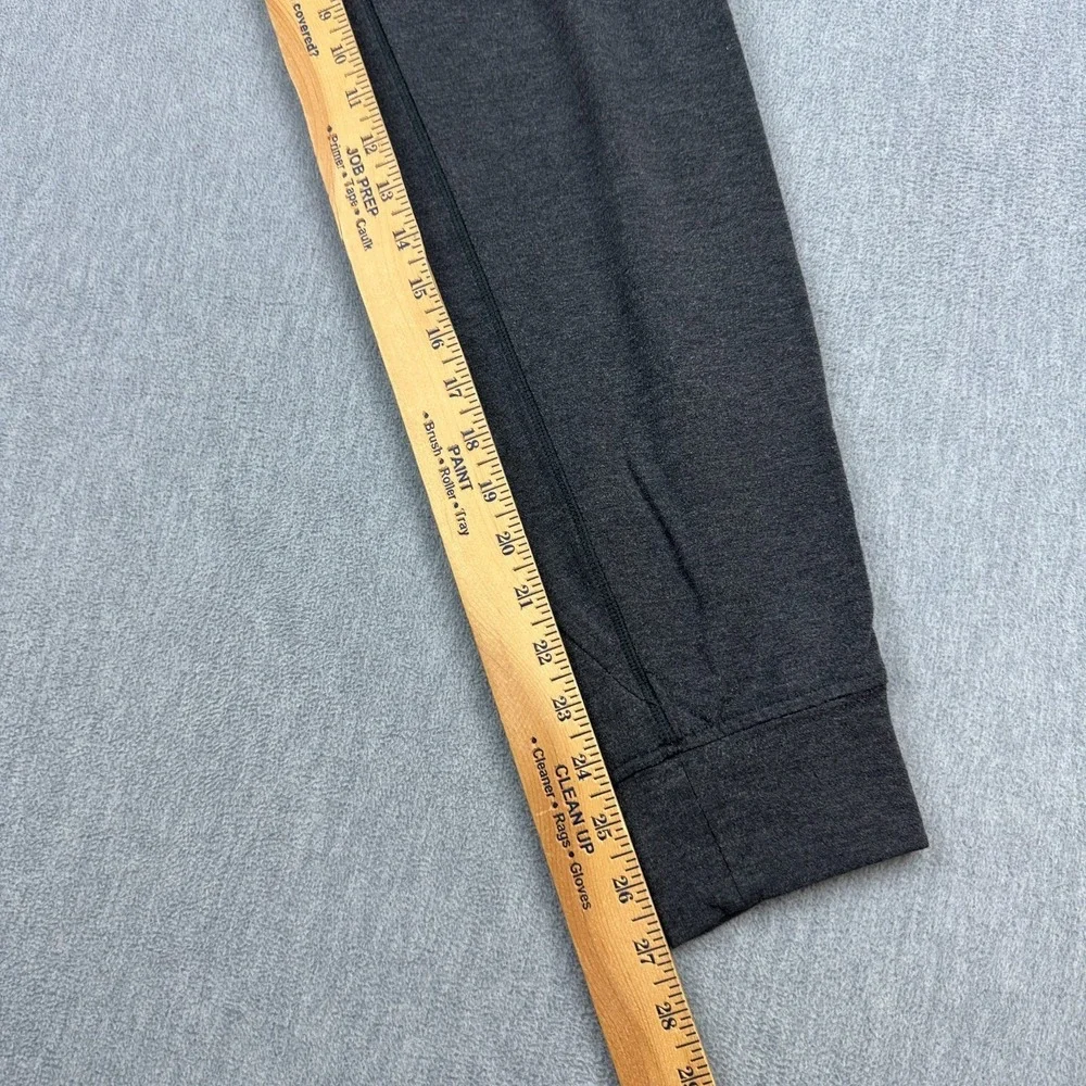 Lululemon Jogger Sweat Pants Womens 6 Gray Stretch Gym Yoga‎ Pockets Zip Casual
